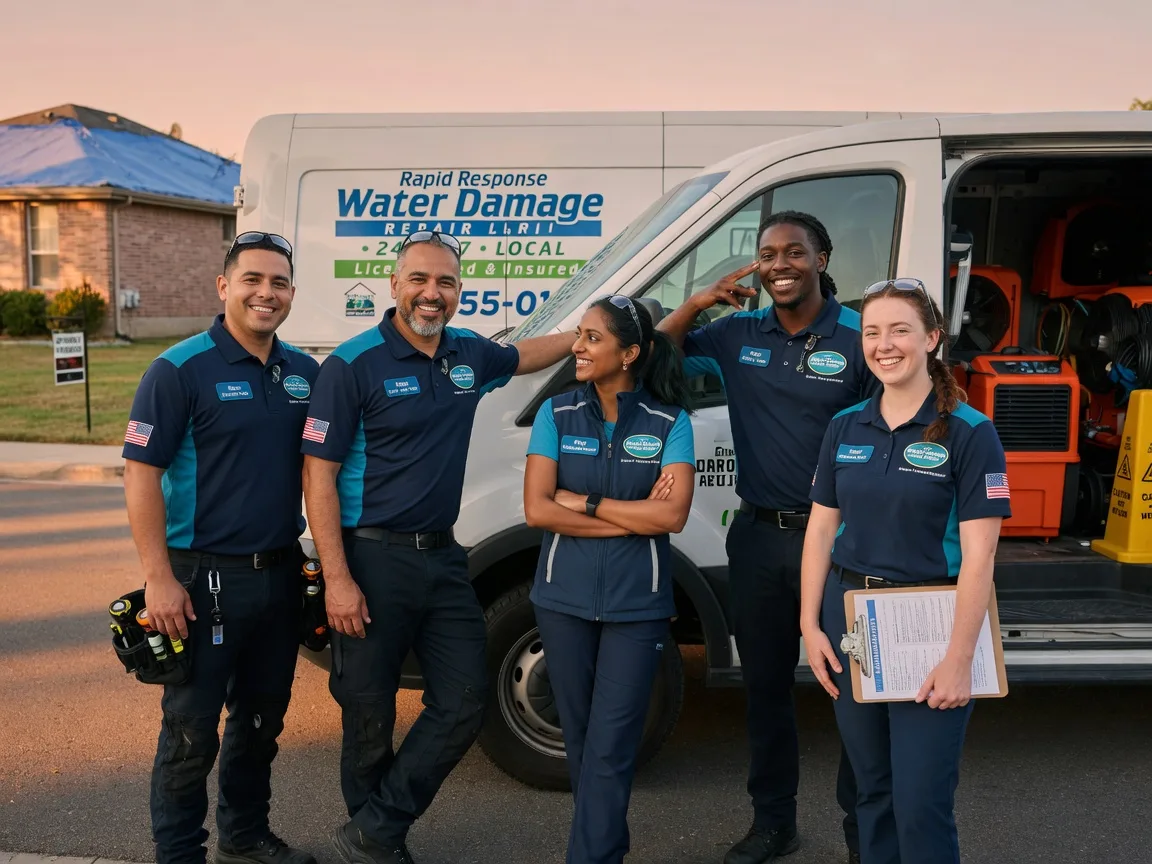 Water Damage Restoration company in Oilton, OK