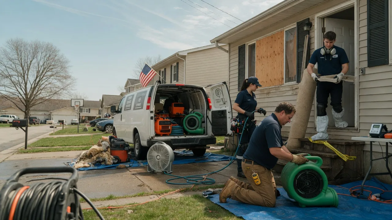 Water Damage Restoration in Oilton, OK near me